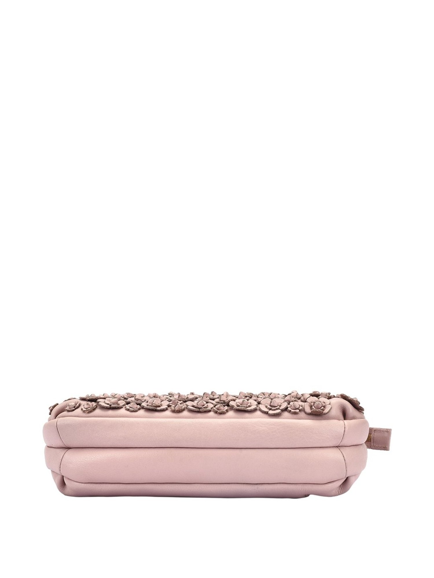 Eske Nabilo Pink Embellished Medium Shoulder Handbag