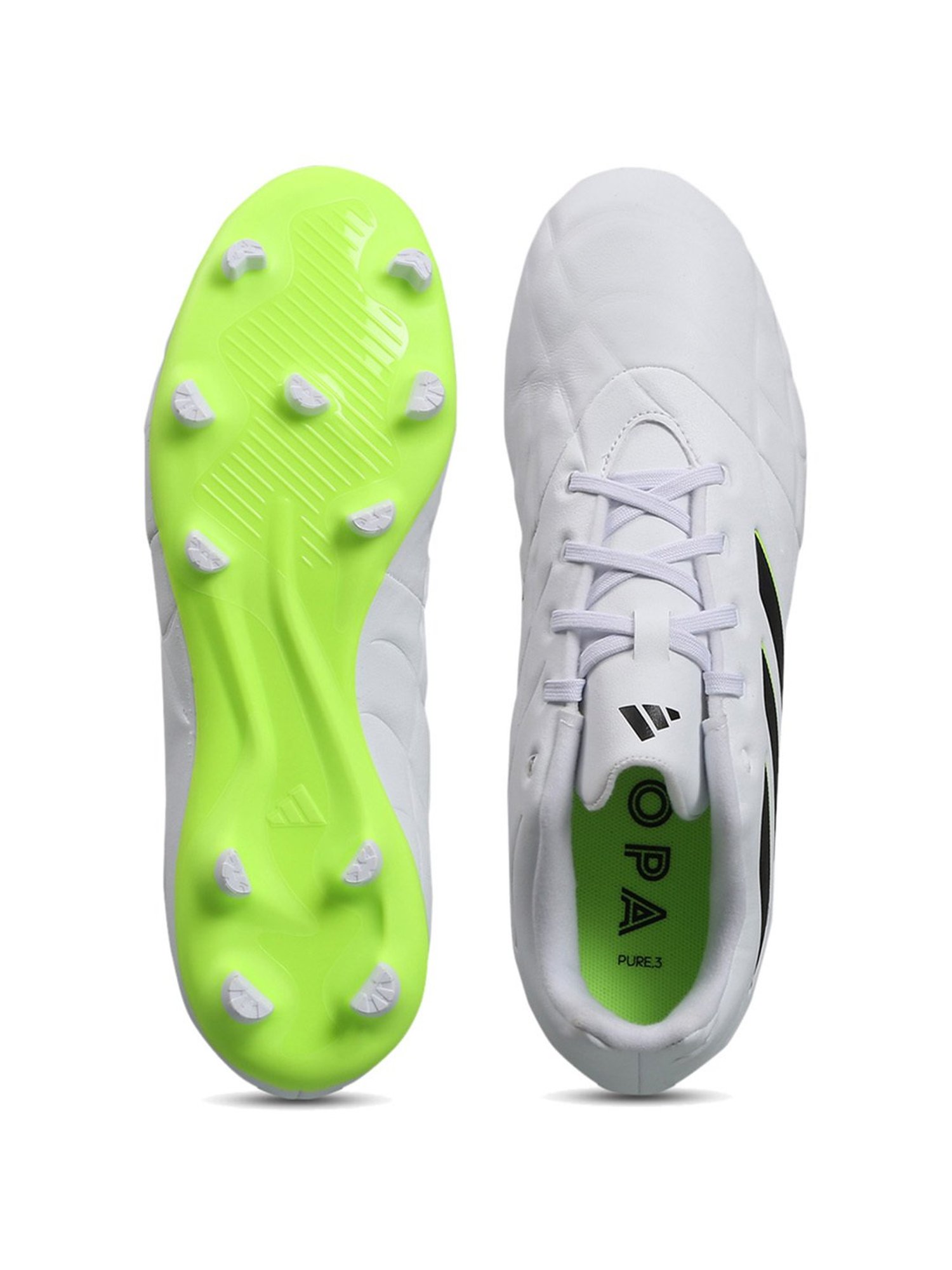 Adidas Men's COPA PURE.3 FG White Football Shoes