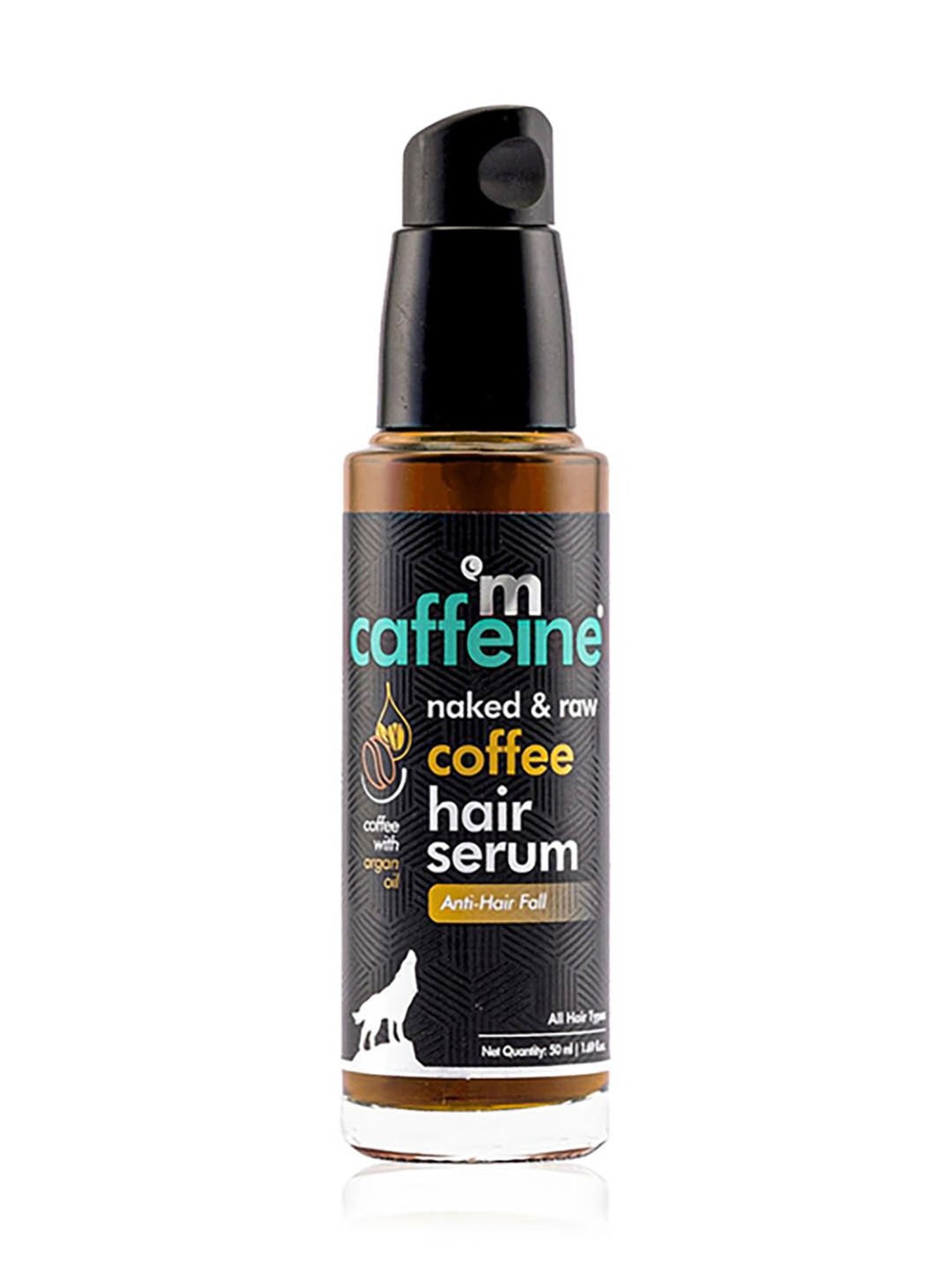 mCaffeine Naked & Raw Coffee Hair Serum - 50 ml