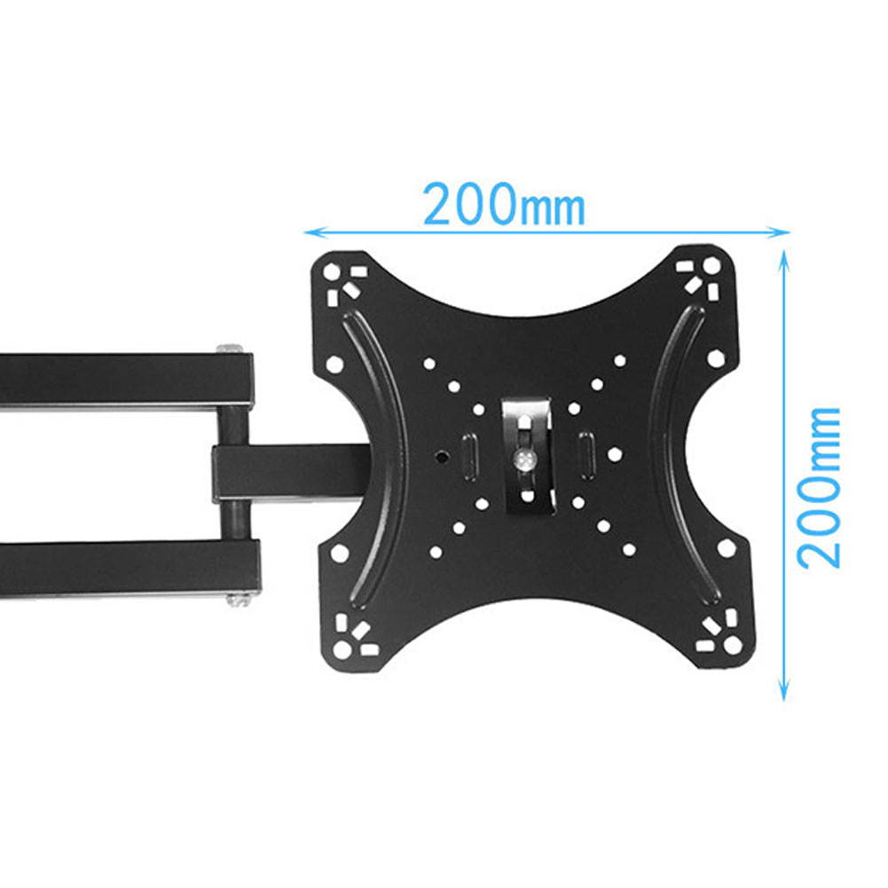 TV Bracket for 14&ldquo;-42&rdquo; inch Adjustable Angle Hanging Wall Mount Strong Bearing Support