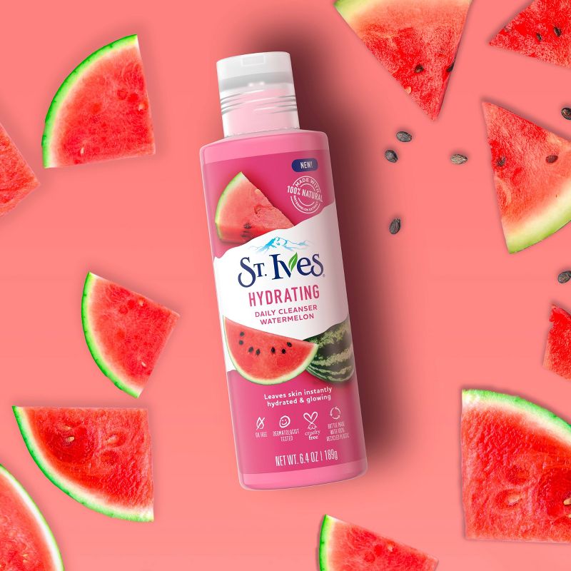 St. Ives Hydrating Watermelon Daily Cleanser - 6.4oz