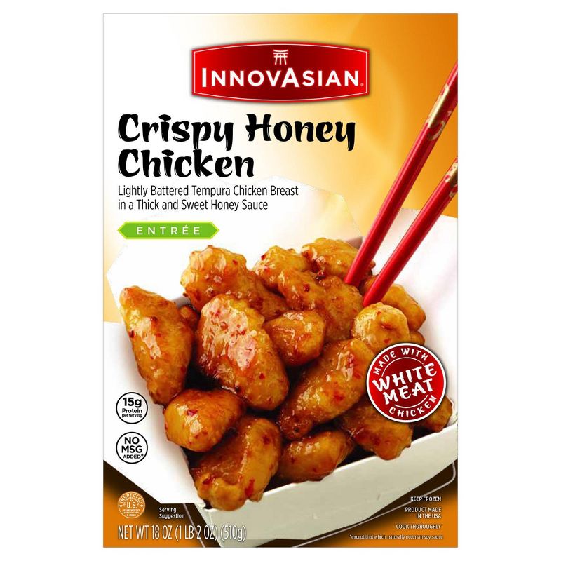 InnovAsian Cuisine Crispy Honey Frozen Chicken - 18oz