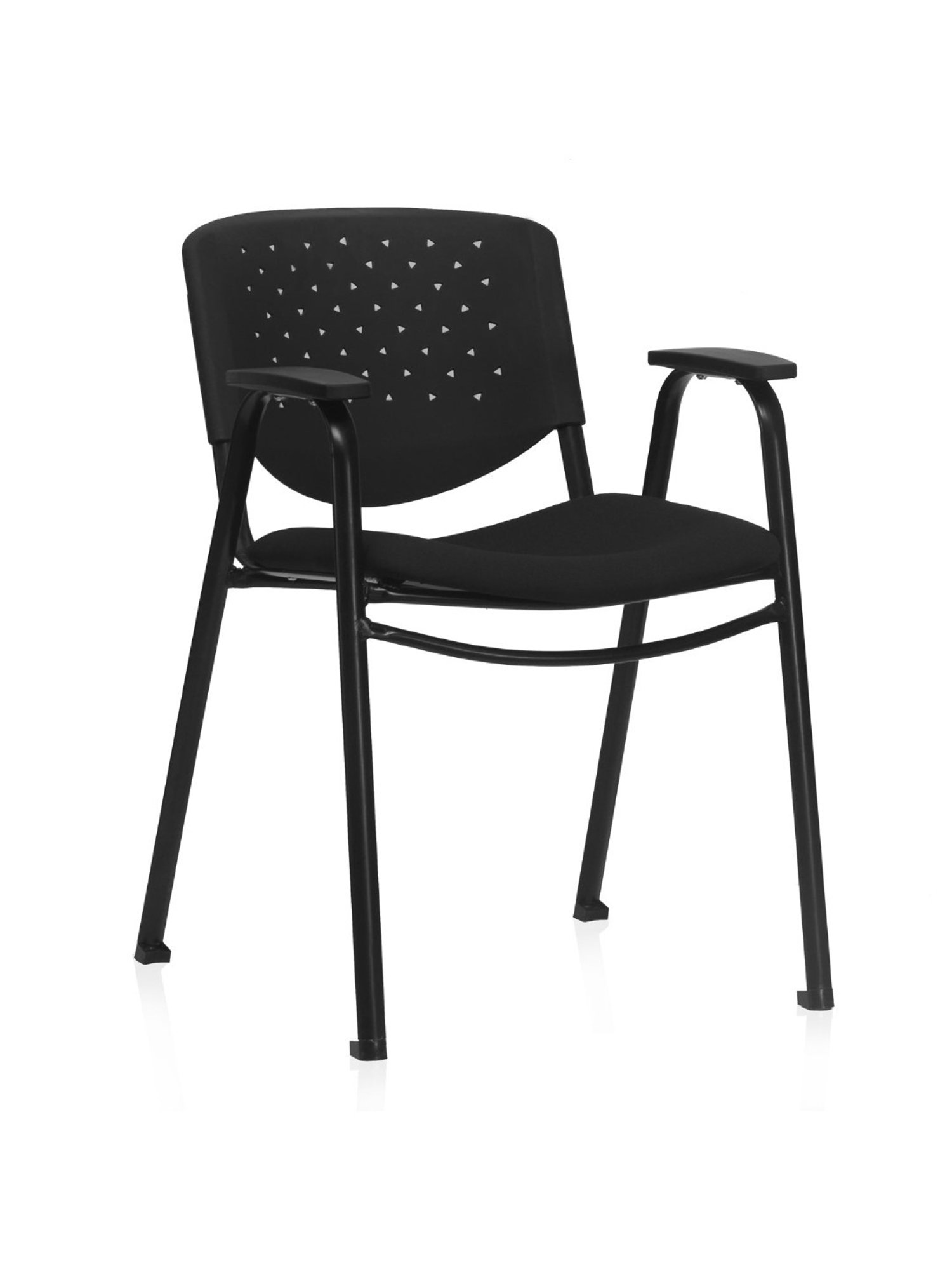 Durian Chaste Black Fabric Executive Chair