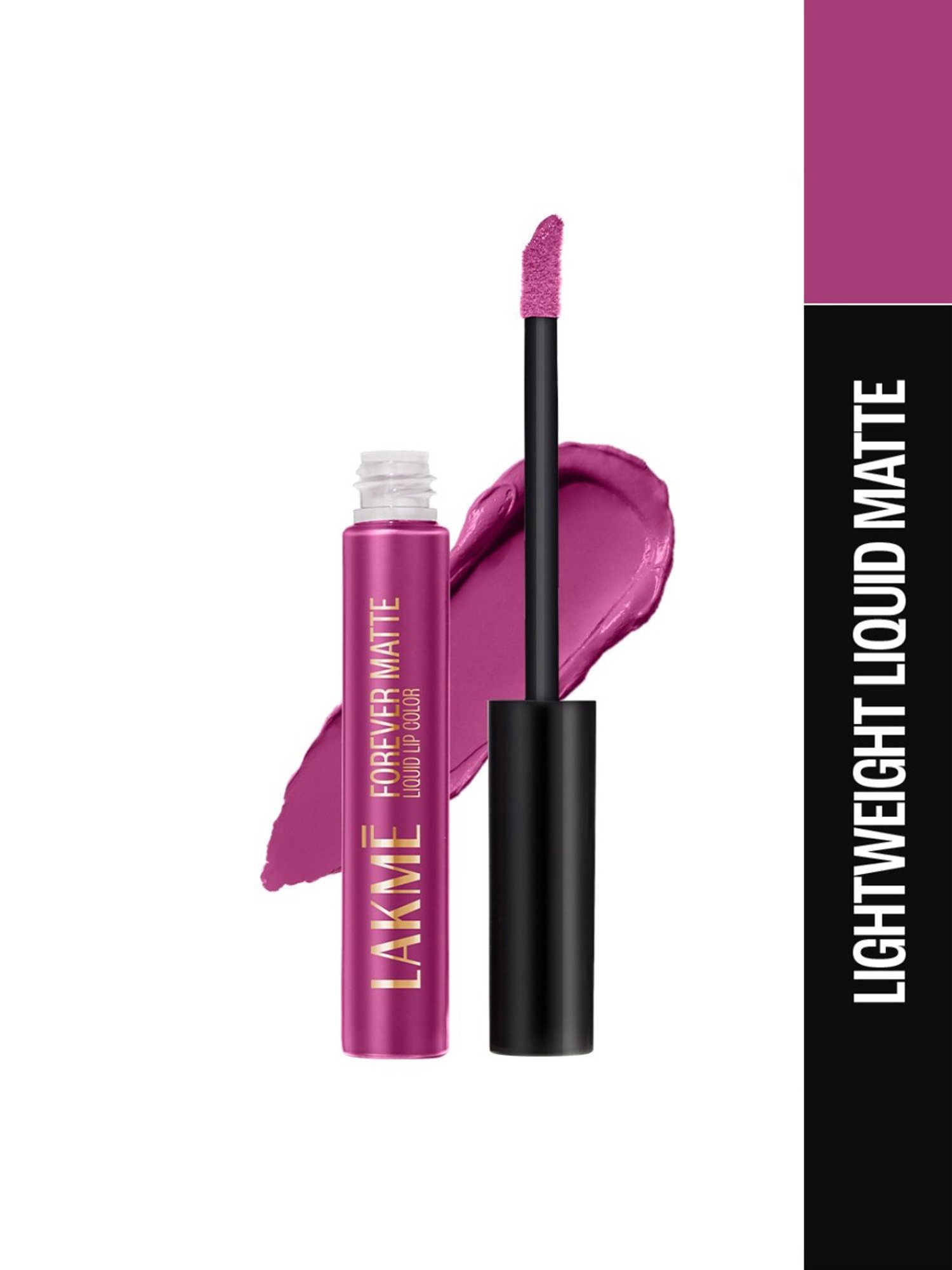 Lakme Forever Matte Liquid Lip Color Pink Trip - 5.6 ml