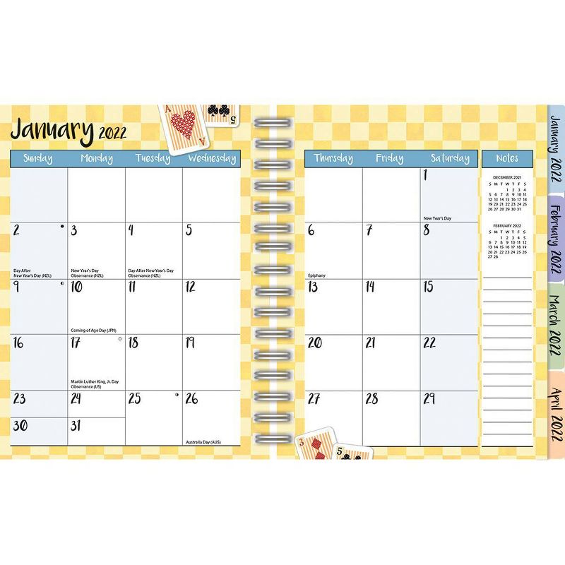 2021-22 17 Month Plan-It Planner 9.5" x 11" Family - Wells St. by Lang