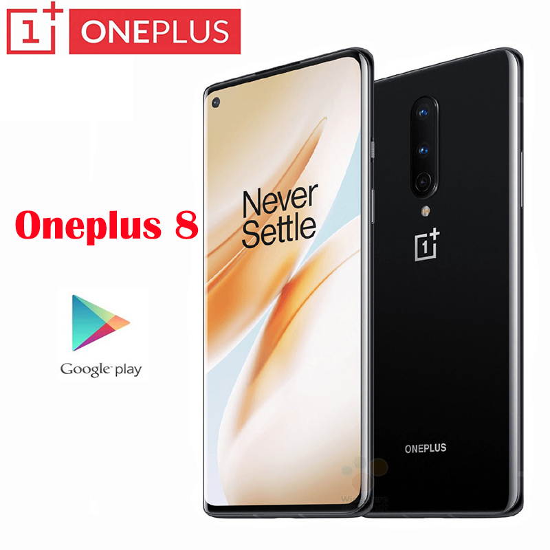 Original Glaobal Official OnePlus 8 5G Smartphone 8GB 128GB Snapdragon 865 Octa core 6.55inch 90Hz Fluid AMOLED Screen 48MP camera 4300mAh NFC Dual-SIM(In Hand)