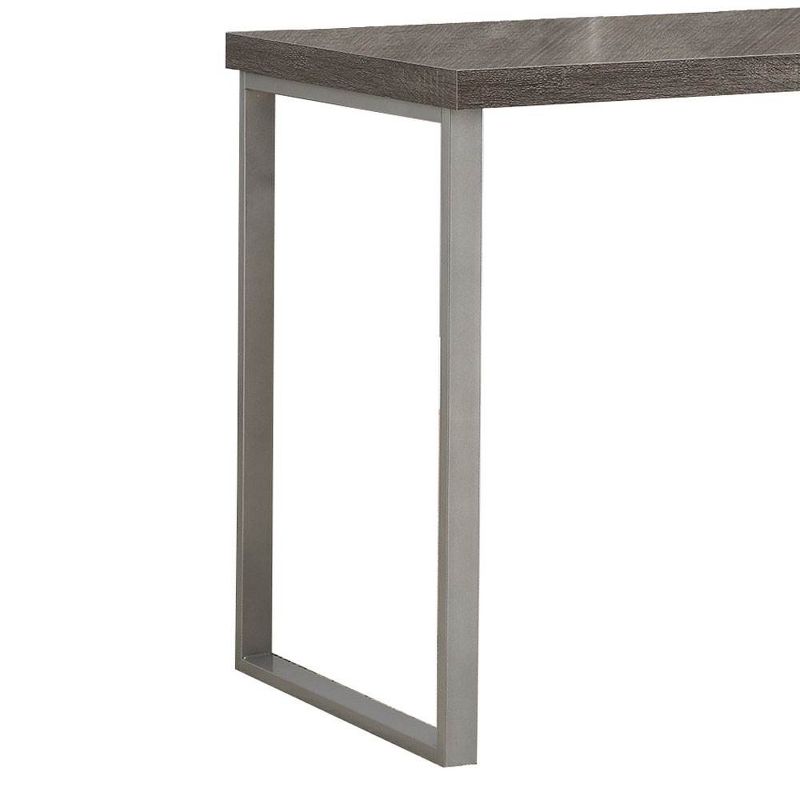 Coaster Home Furniture 47.25-Inch Home Office Writing Study Desk Laptop Computer Table with File Cabinet and Drawer Storage, Weathered Gray