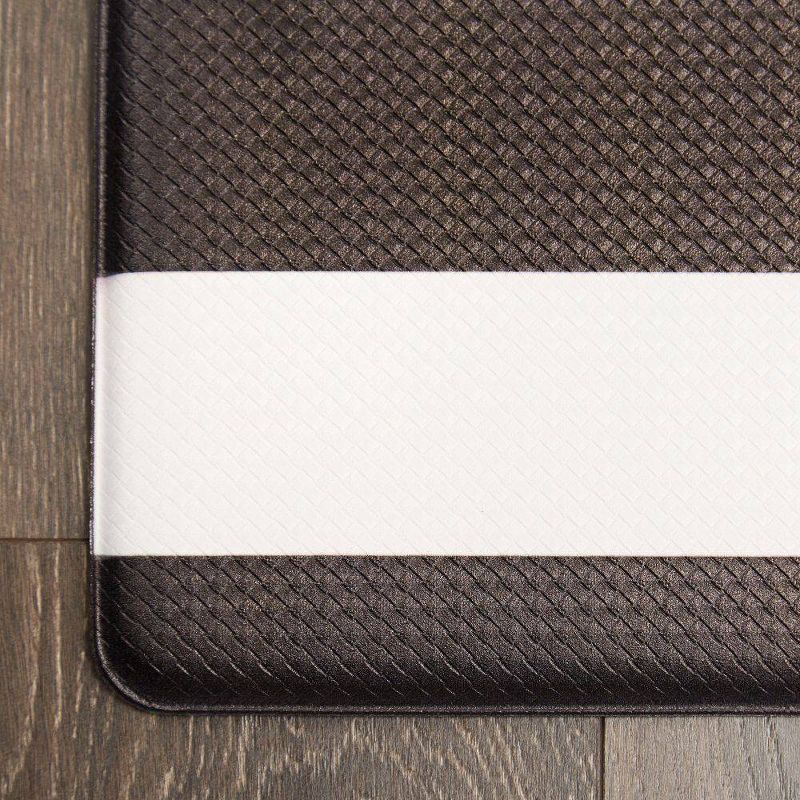 Nicole Miller 20" x 39" New York Gold Pineapple Kitchen Mat