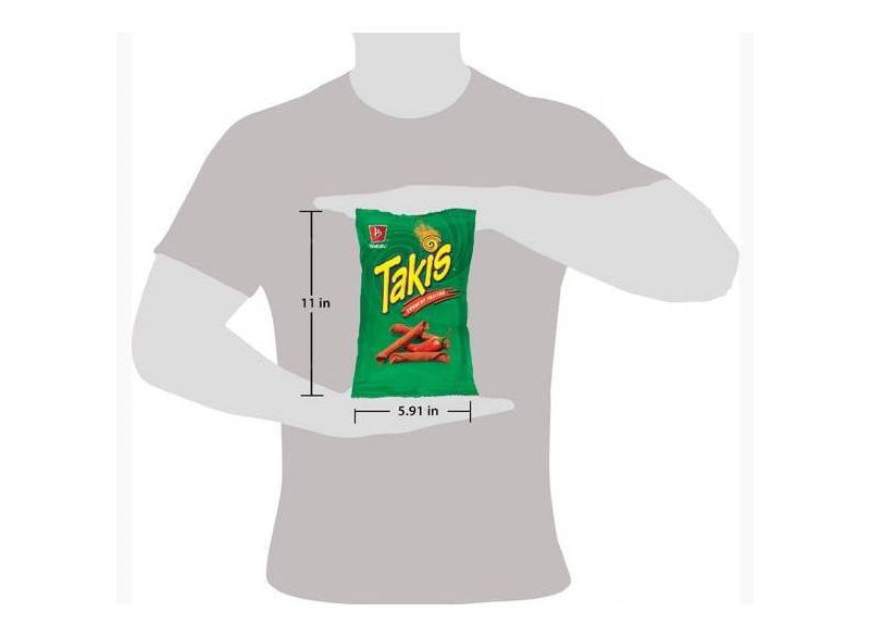 Barcel Takis Crunchy Fajita Taco Flavored Corn Snacks - 9.9oz