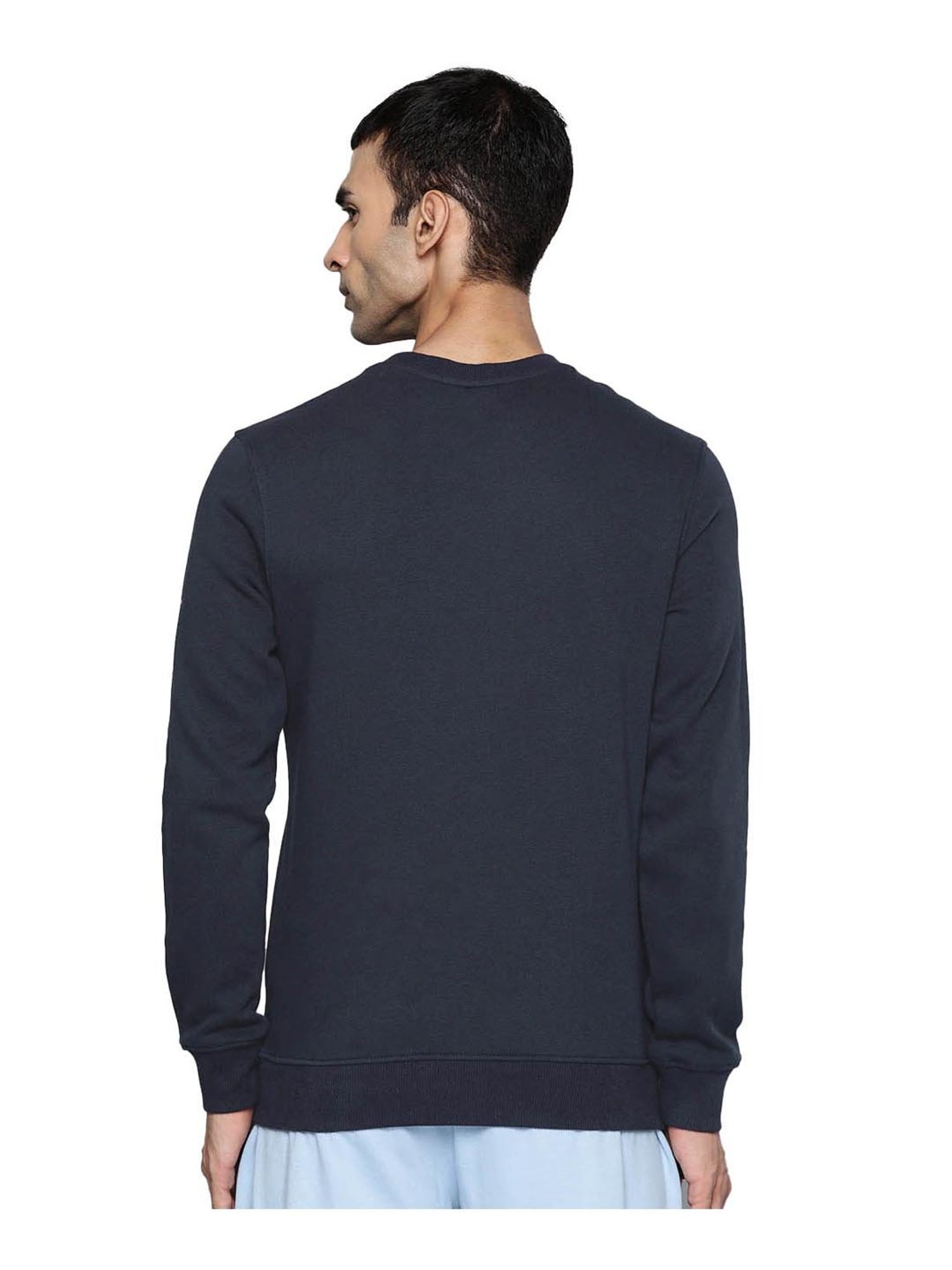 ALCIS Navy Graphic Print Sweatshirt