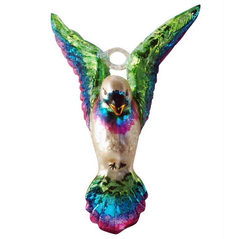 Larry Fraga Emerald Sky Ornament Bird Parrot Dove  -  Tree Ornaments
