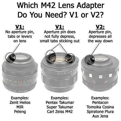 Fotodiox Lens Mount Adapter - M42 Type 1 Screw Mount SLR Lens to Pentax Q (PQ) Mount Mirrorless Camera Body