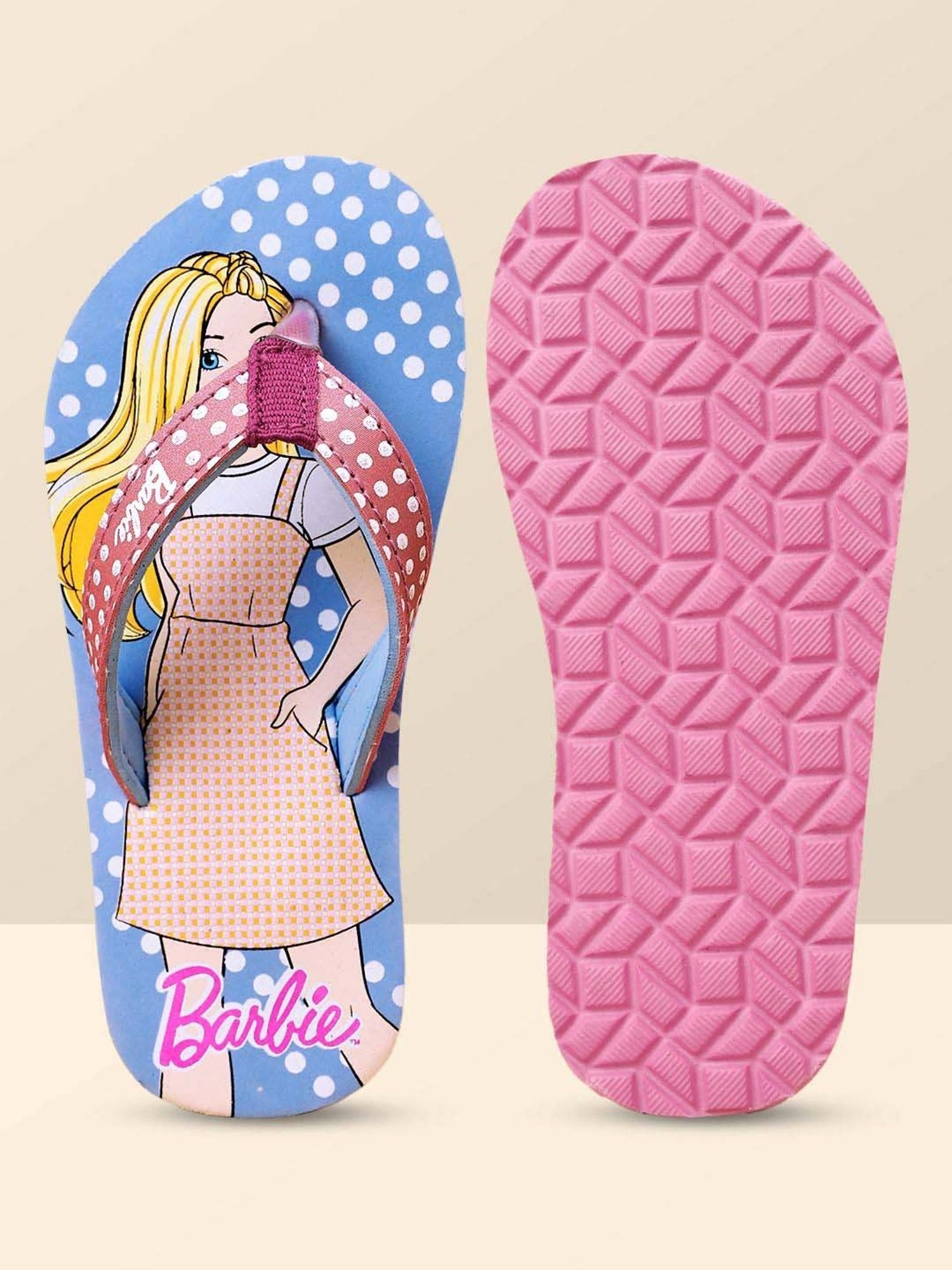 Passion Petals Kids Pink Sling Back Clogs