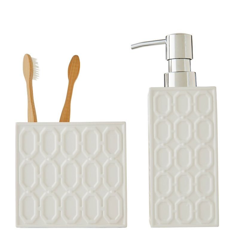 Vern Yip Lithgow Lotion/Soap Dispenser White - SKL Home