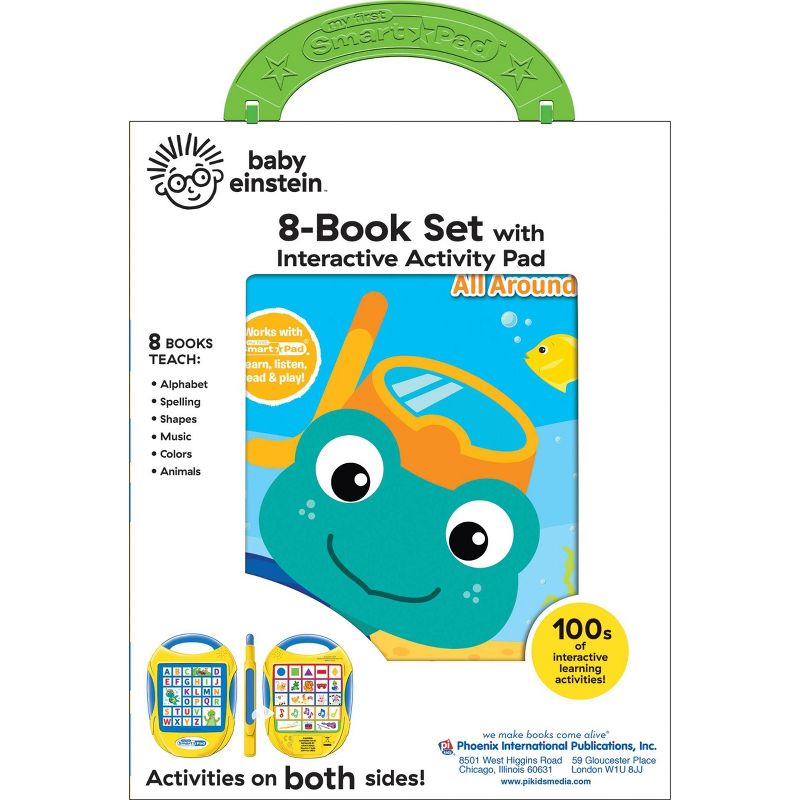 Pi Kids Baby Einstein Electronic 8-Book Library Boxed Set
