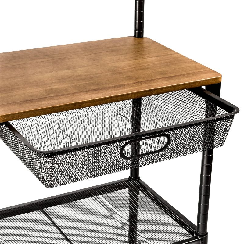 Santa Fe Hall Tree Brown - Linon