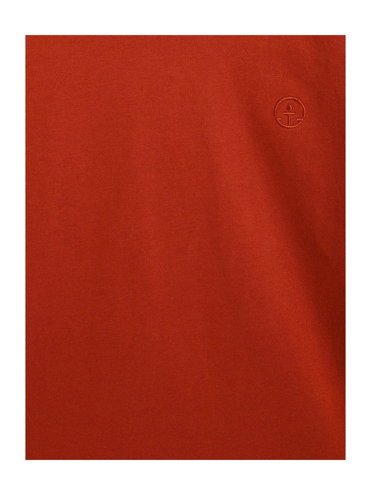 Campana Rust & Blue Solid  Full Sleeves T-Shirt (Pack Of 2)