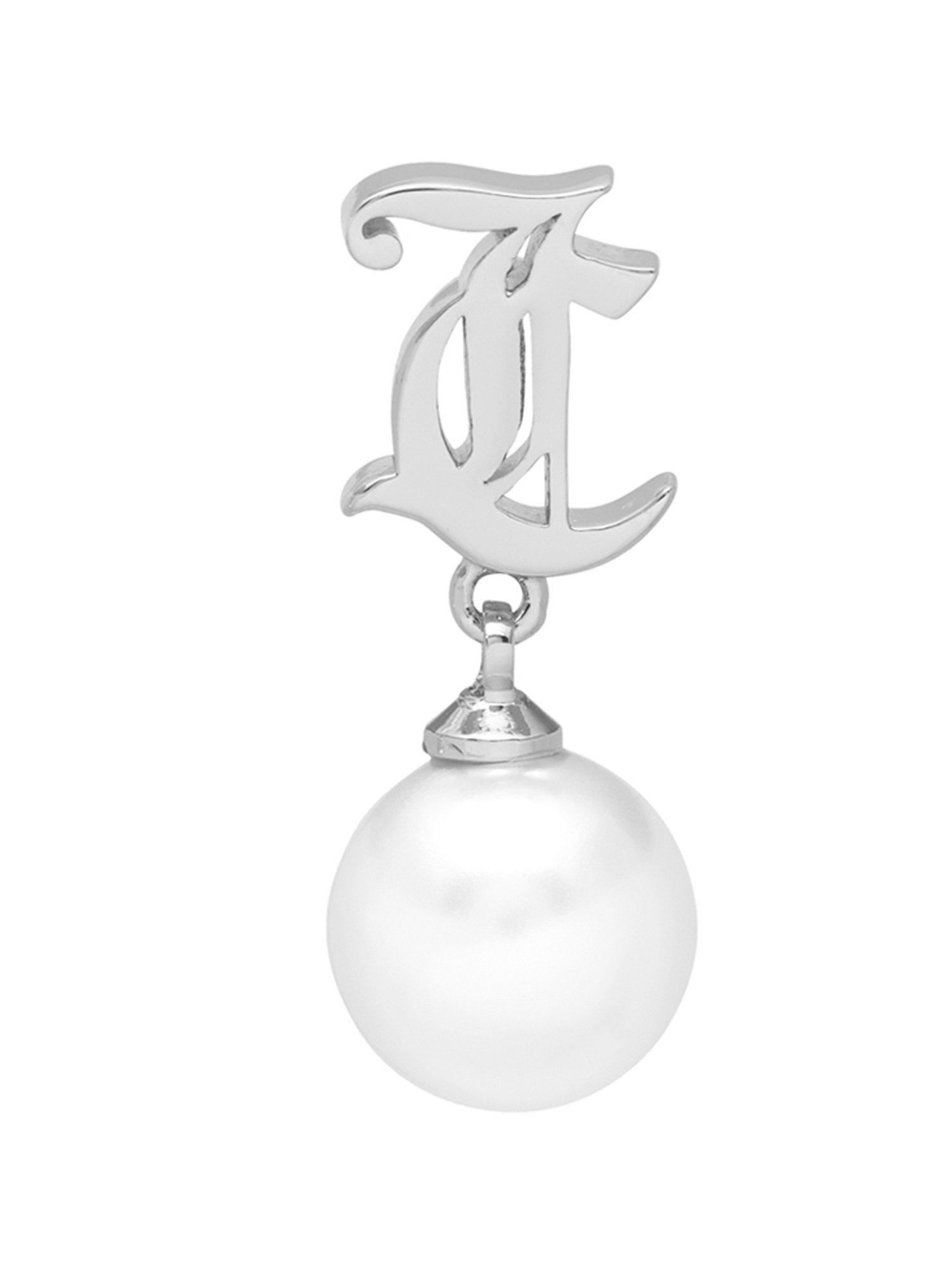 Juicy Couture Laura Mini White Stud Earrings