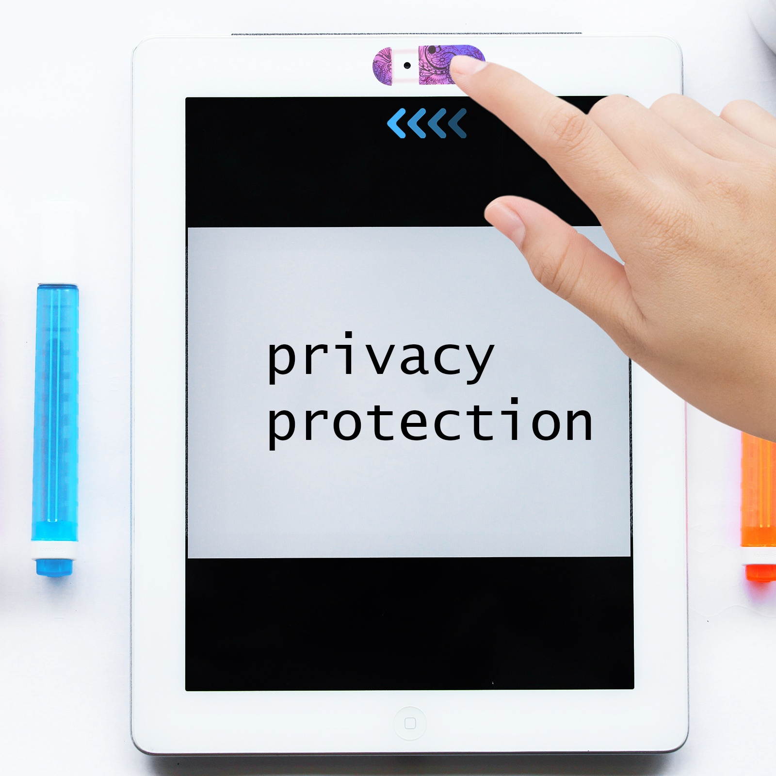 3pcs Decorative Notebook Camera Cover Safety Protection Webcam Slider Blocker