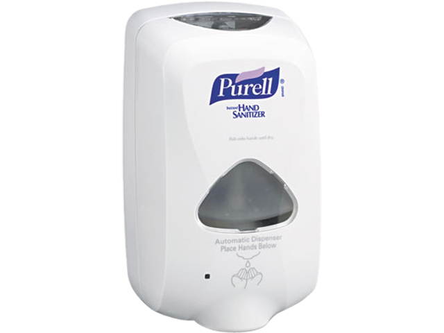 PURELL 2720-12 TFX Touch Free Dispenser, 1200ml, 6-1/2w x 4-1/2d x 11-1/4h, Gray