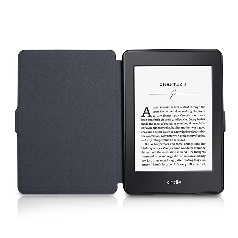 Case for Kindle Paperwhite Prior to 2018Model NoEY21 or DP75SDI PU Leather Case Smart Protective Cover Only Fits Old Generation Kindle Paperwhite Prior to 2018