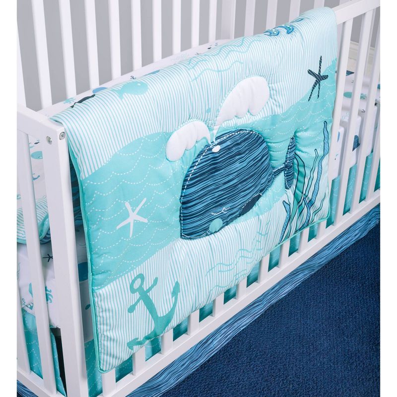 Sammy and Lou Nautical Adventure Crib Bedding Set - 4pc