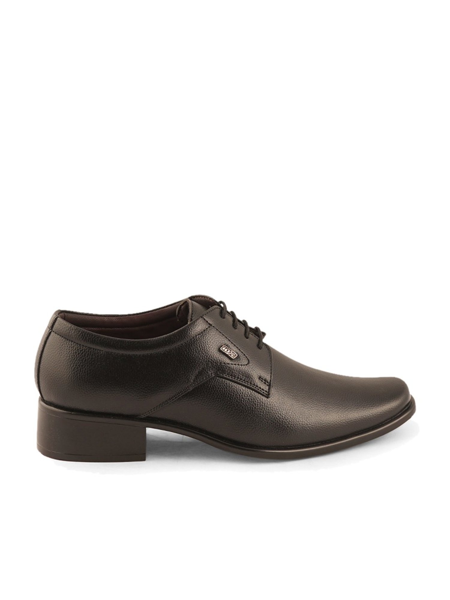 ID Men's Black Derby Shoes