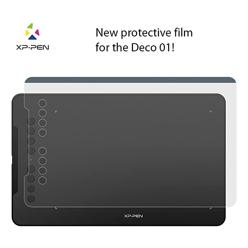 Deco 01 Drawing Pen Tablet Protector Deco 01 Deco 01 V2 Graphic Drawing Tablet Protective Film Pack of 2