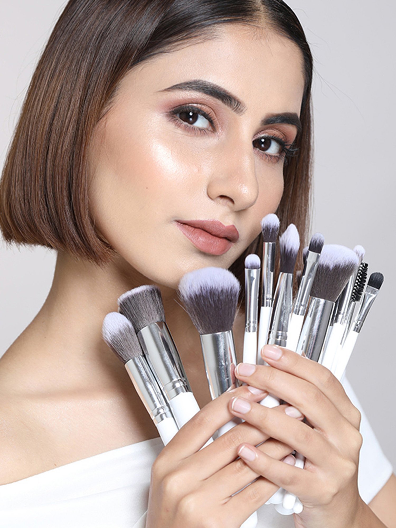 Praush Small Pencil Smudger Smokey Eye Brush - P12