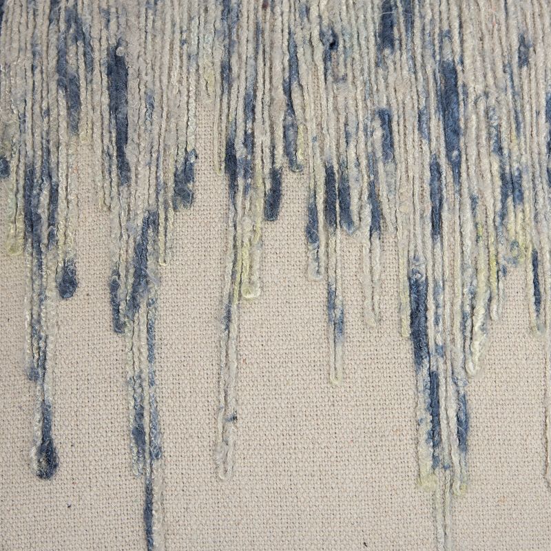 20"x20" Oversize Square Throw Pillow Blue - Rizzy Home