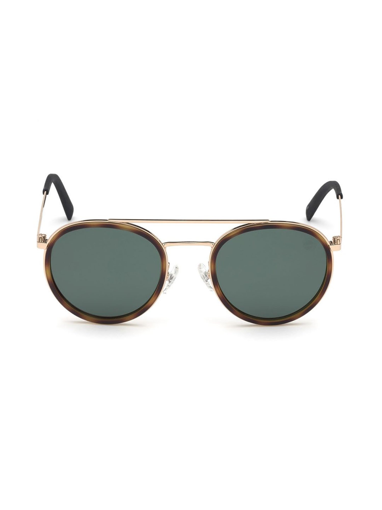 Timberland Green Round Unisex Sunglasses