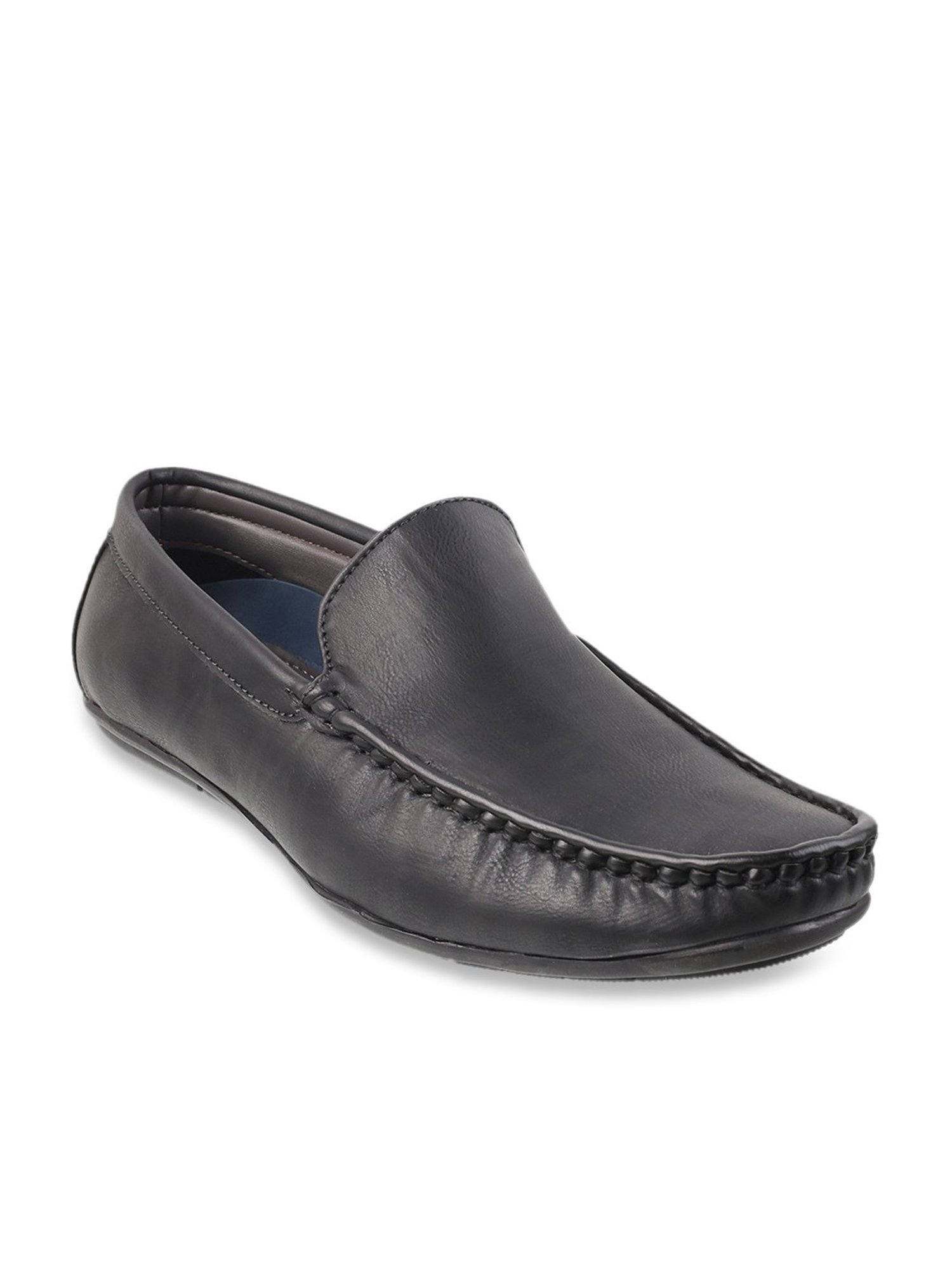 Walkway Men's Black Casual Loafers
