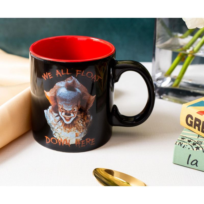 Silver Buffalo IT "We All Float Down Here" Ceramic Mug | Holds 20 Ounces