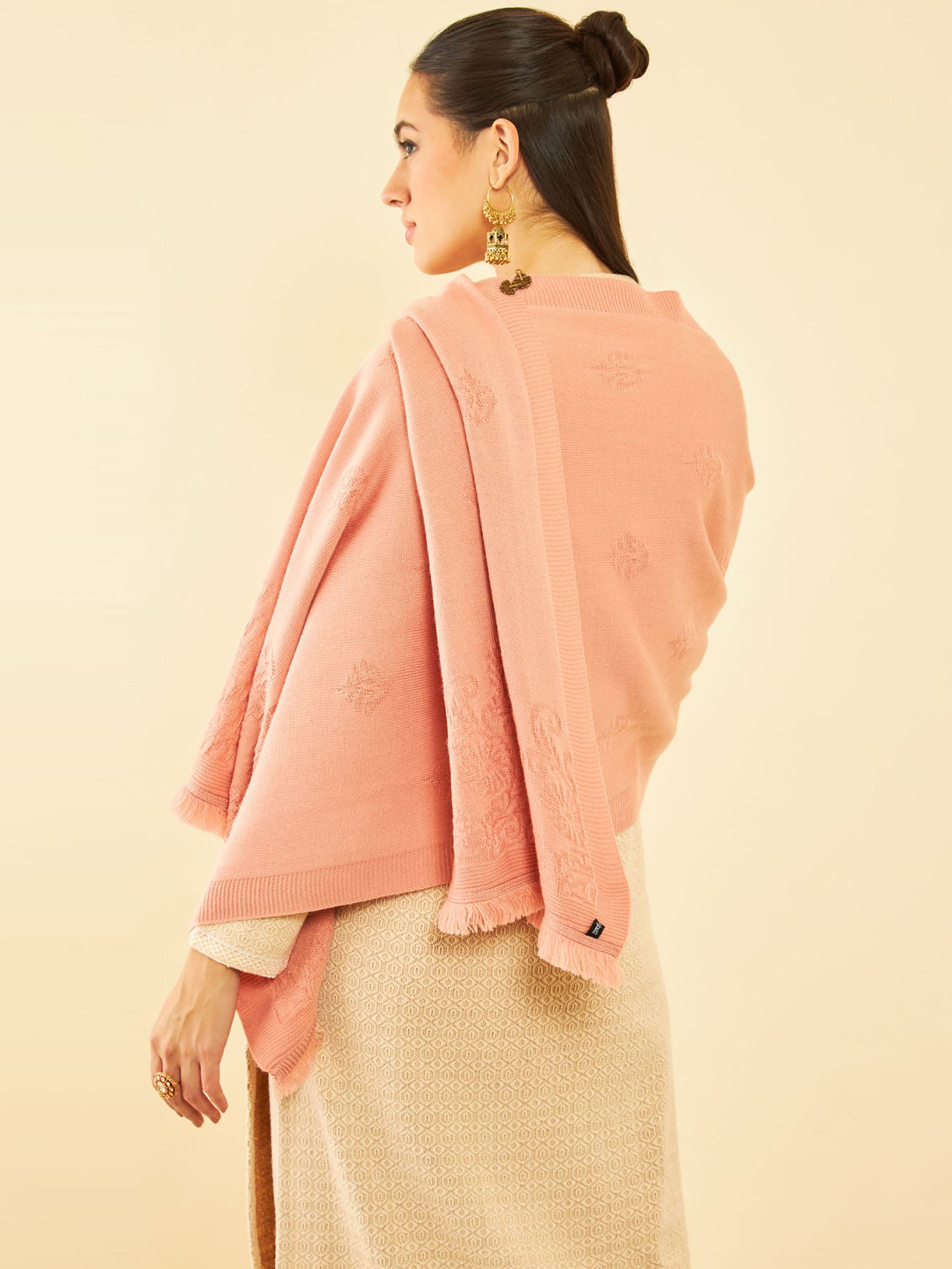 Stylum Multicolor Block Print Dupatta