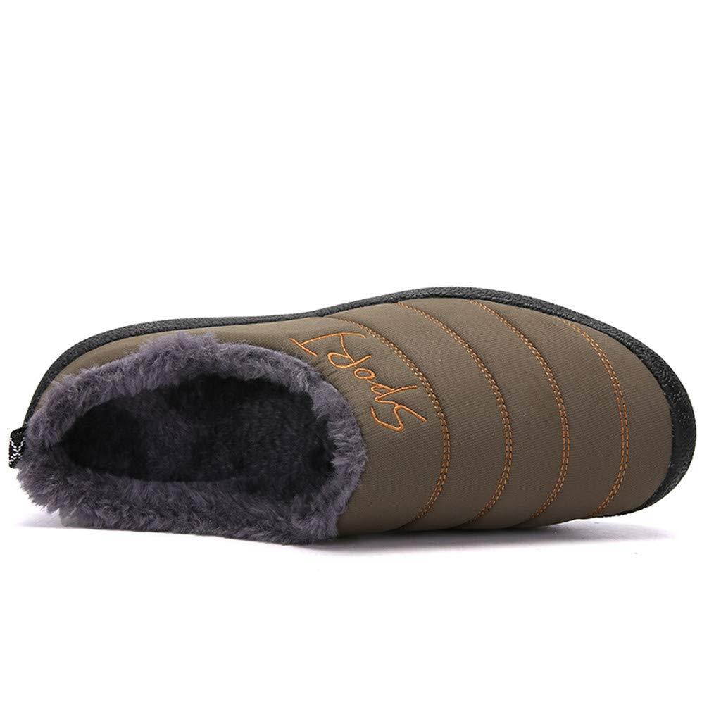 Shusuen Women's House Slippers Comfort Fuzzy Winter Home Shoes Slip On Indoor Outdoor Anti Slip Slippers