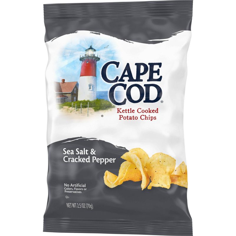 Cape Cod Potato Chip Sea Salt & Cracked Pepper 2.5oz