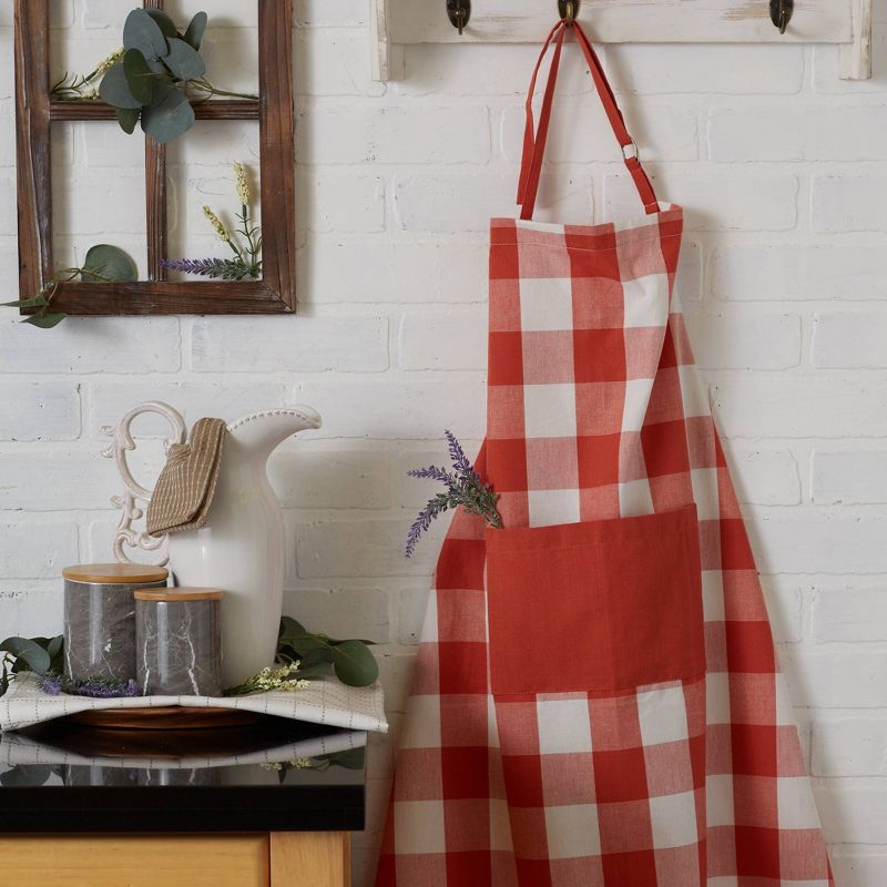 Gallerie II Skeleton Pattern Full Apron