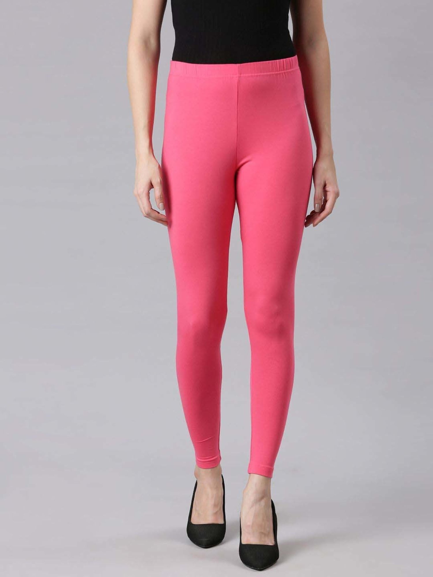 Dixcy Slimz Pink Mid Rise Leggings