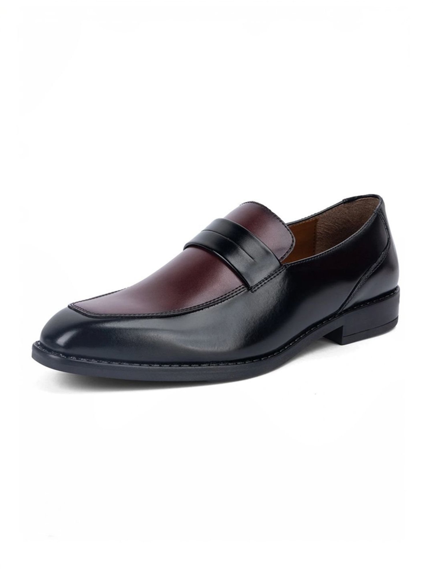 Louis Stitch Men's Rosewood Formal Loafers