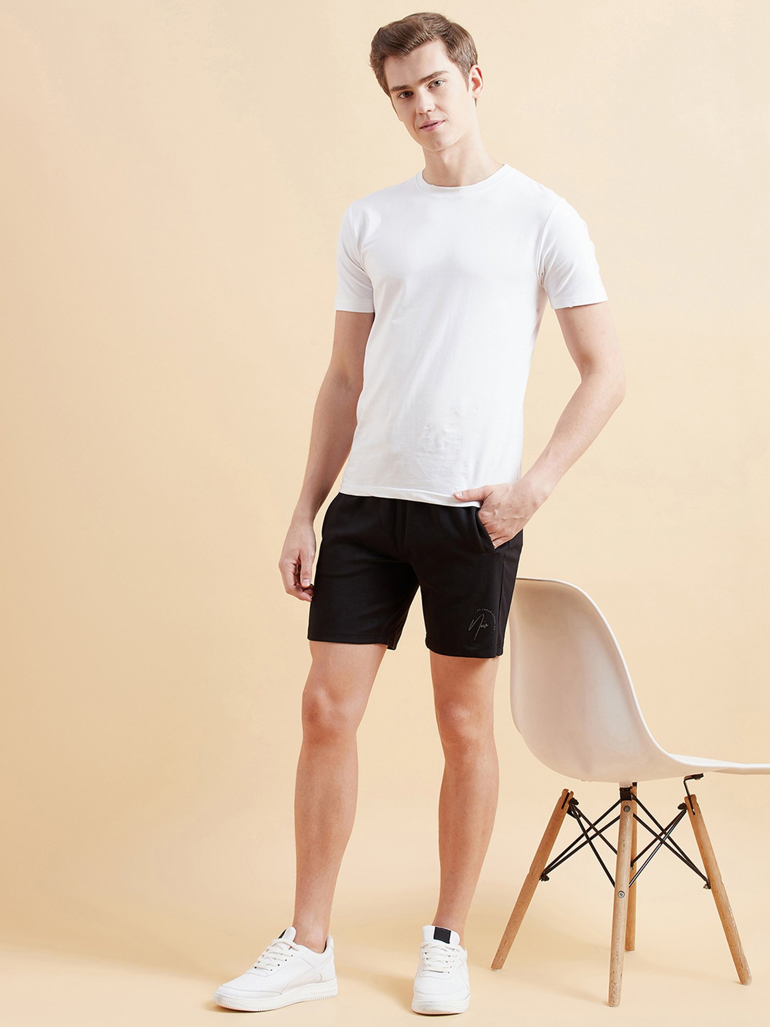 Sweet Dreams Black Regular Fit Shorts