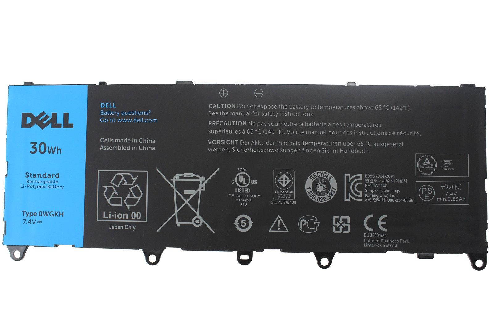 New Laptop Battery 30Wh Genuine Original 2Cell OWGKH Battery Dell Latitude 0WGKH H91MK Y50C5