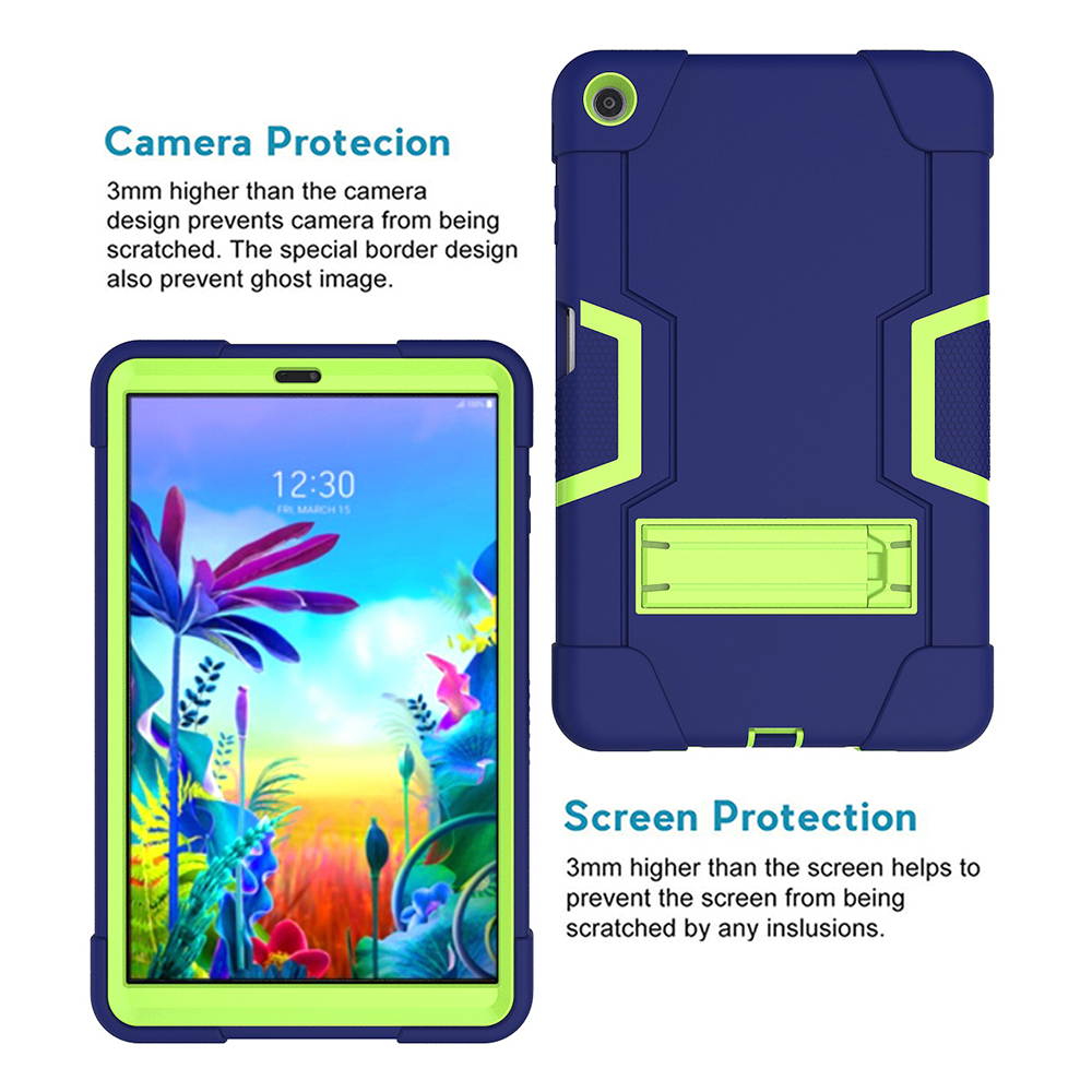 Mignova Case for LG G Pad 5 10.1" Case 2019,Heavy-Duty Drop-Proof and Shock-Resistant Rugged Hybrid case with Built-in Stand , for LG G Pad 5 10.1 inch FHD Tablet 2019