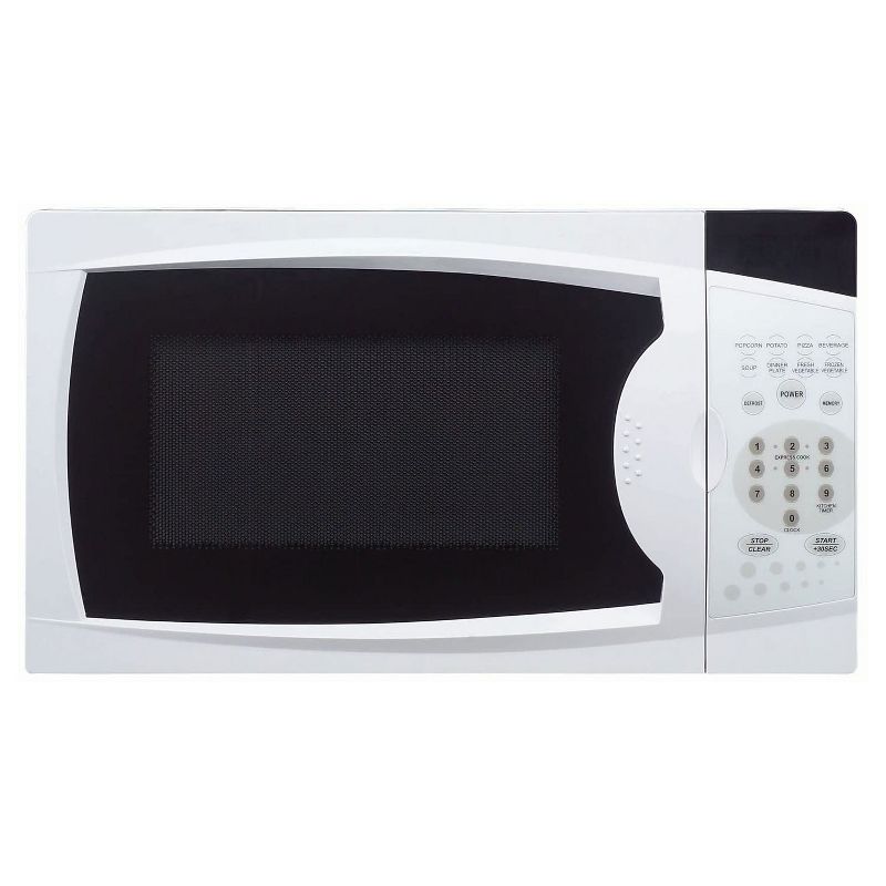 BLACK+DECKER 1.3 cu ft 1000 Watt Microwave Oven Black Stainless Steel