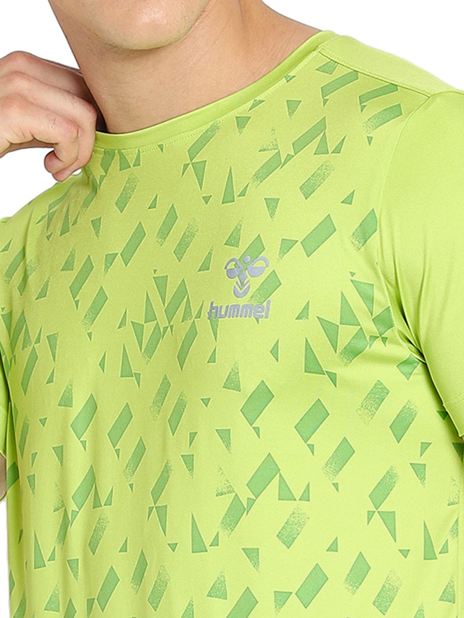 Hummel Green Round Neck T-Shirt