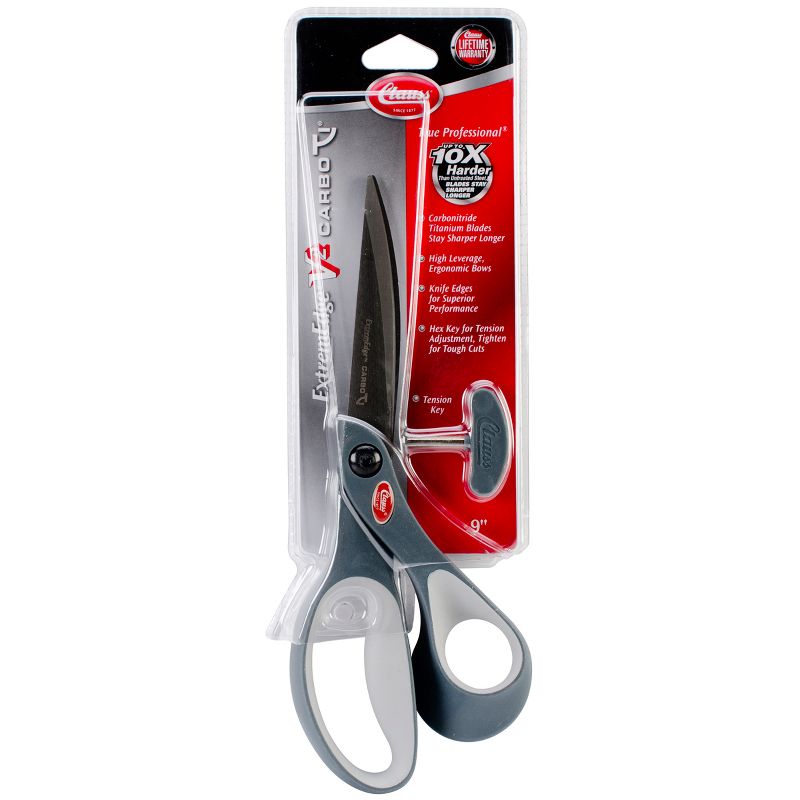 Clauss ExtremeEdge V2 Carbonite Titanium Shears 9"