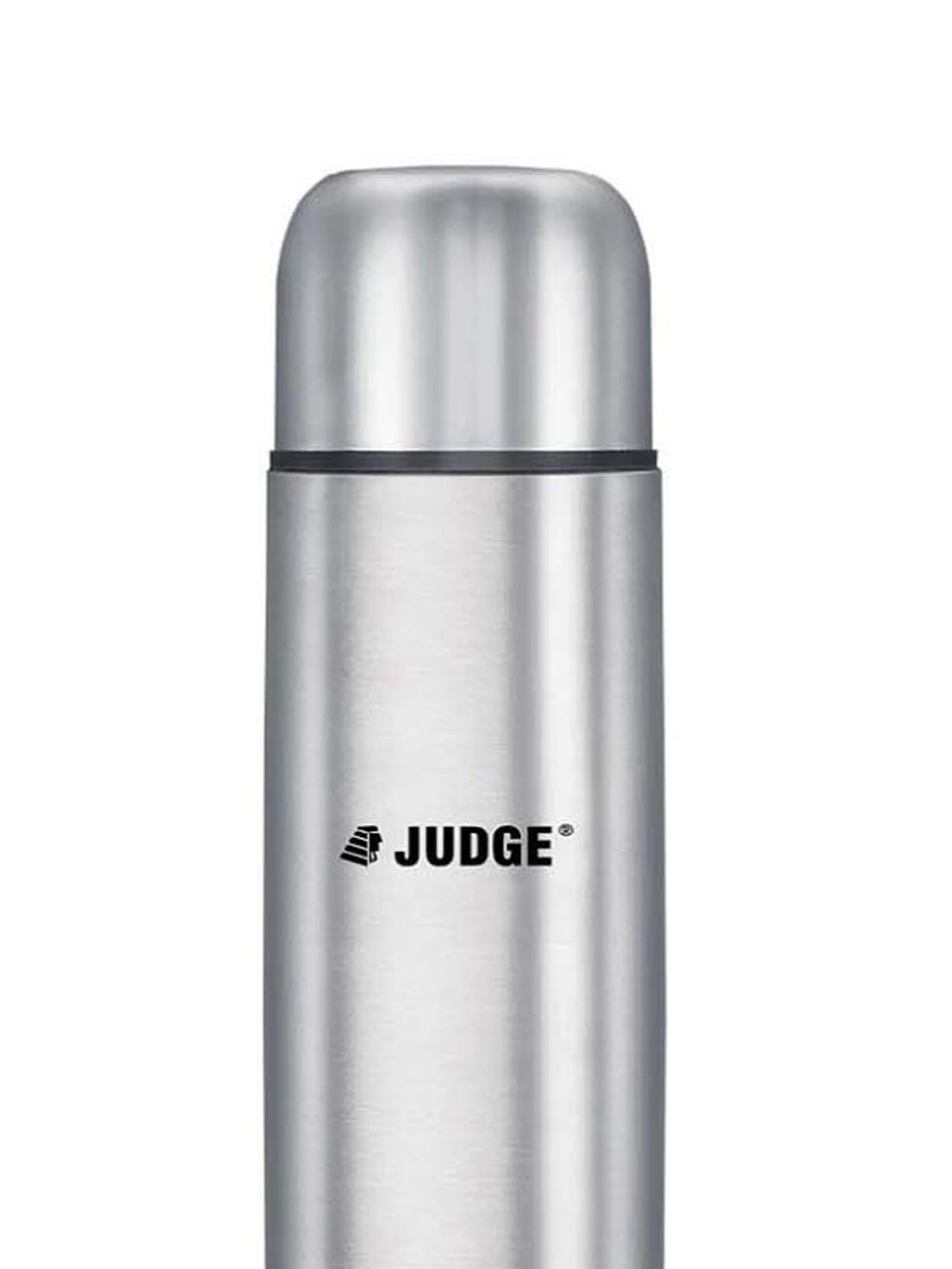 JUDGE Silver Stainless Steel Vaccum Insulated Flask (0.5 L)
