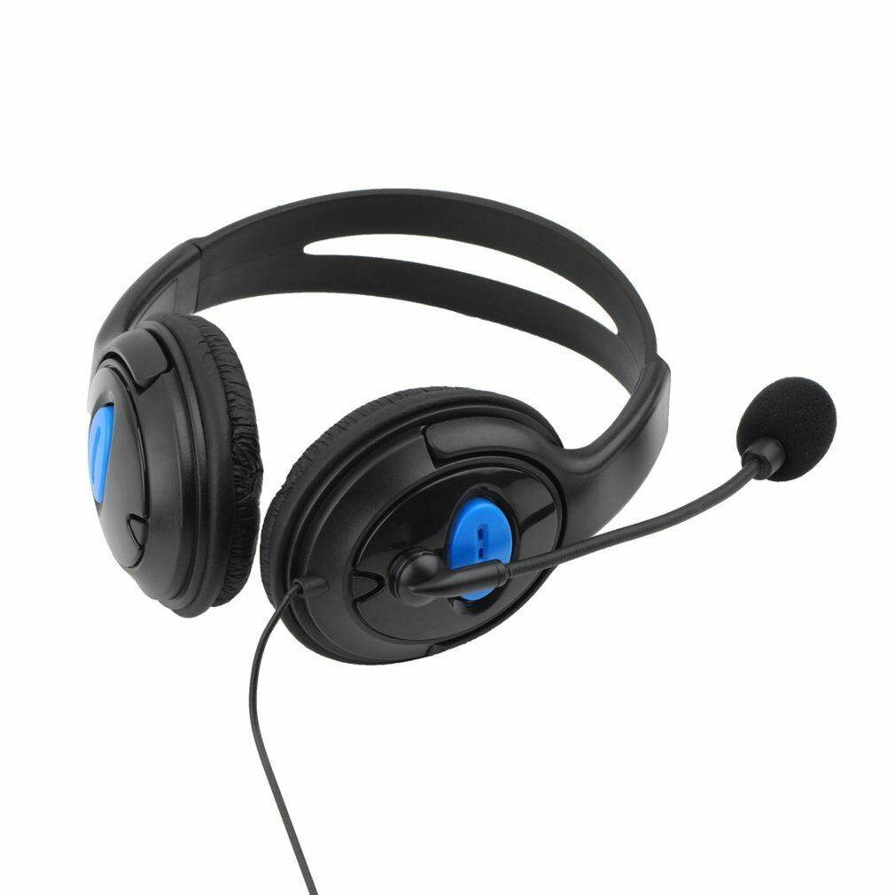 Wired Gaming Headset Headphones with Microphone For Sony PS4 PlayStation4 PC BT