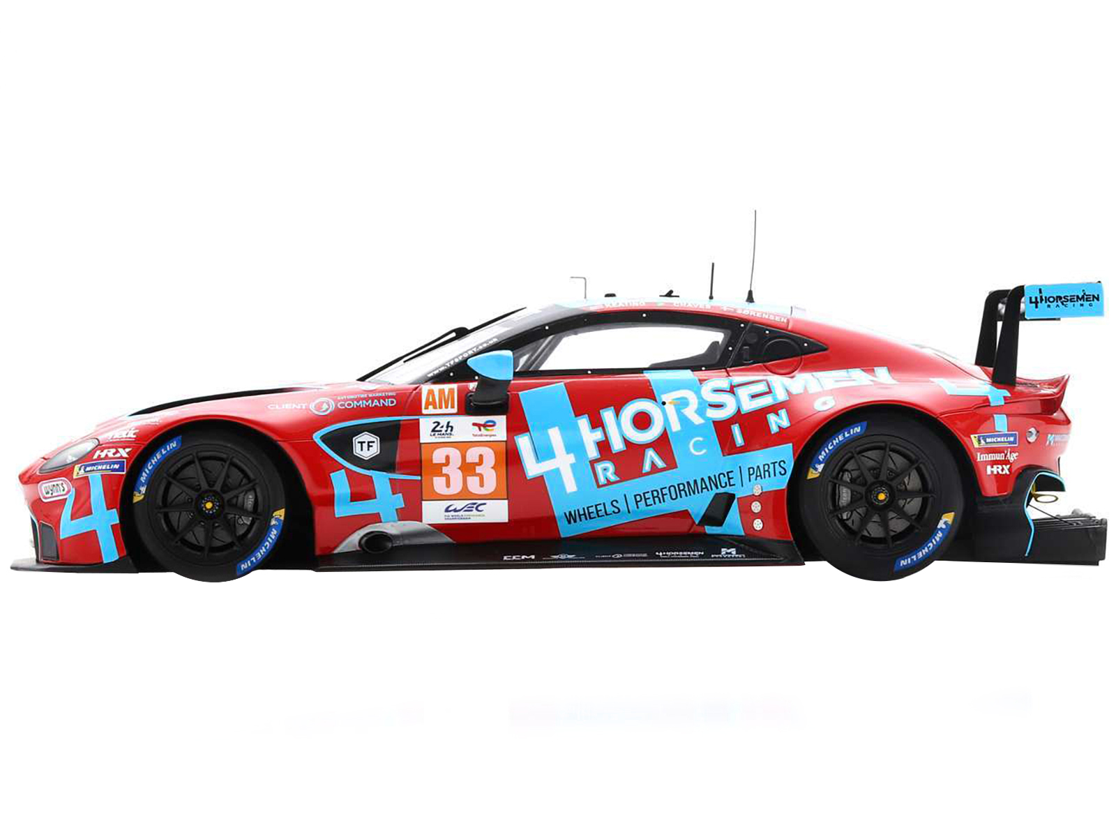 2018 Aston Martin Vantage GTE #97 Lynn - Martin - Adam Le Mans PRO 1/18 Model Car by Autoart