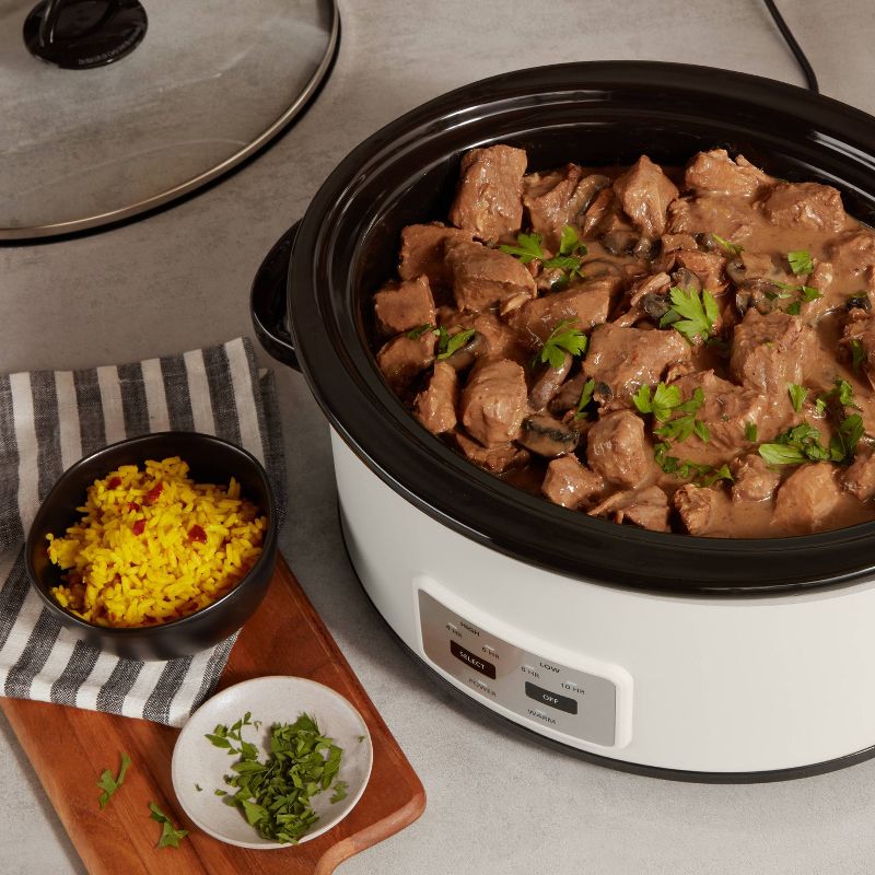 Crock Pot 6qt Cook and Carry Programmable Slow Cooker - Hearth & Hand with Magnolia