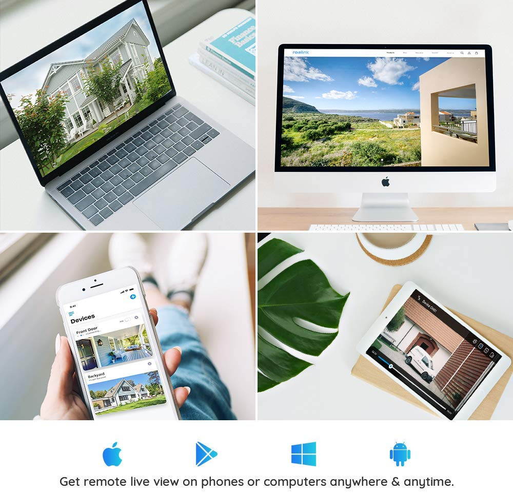 Reolink 16CH 4K Security Camera System, 8pcs 8MP Smart Person/Vehicle Detection Wired Outdoor PoE Dome IP Cameras,16CH 3TB HDD NVR for 24/7 Recording, RLK16-820D8-A